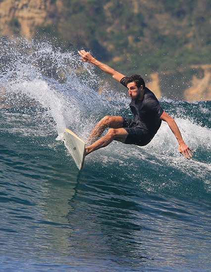 Dustin Turin of Surf Camp
