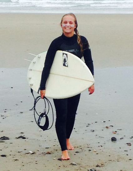 Brooke Kelly of Surf Camp