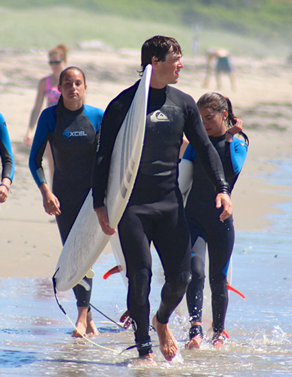 Justin Burl of Surf Camp