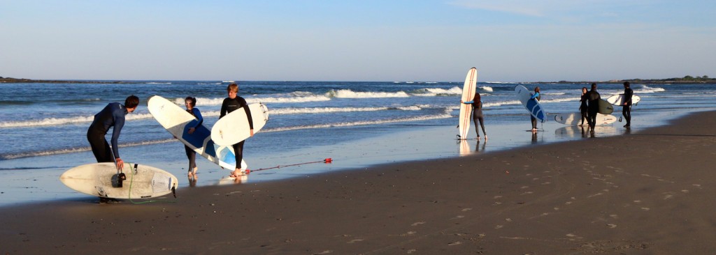 Good waves for learning to surf